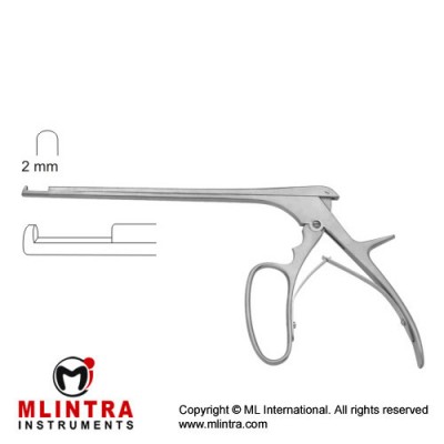 Ferris-Smith Kerrison Punch Up Cutting Stainless Steel, 20 cm - 8" Bite Size 2 mm